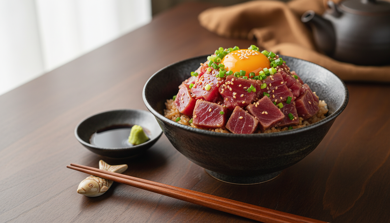 すき家のまぐろたたき丼は600円台で本格的な味が楽しめる
