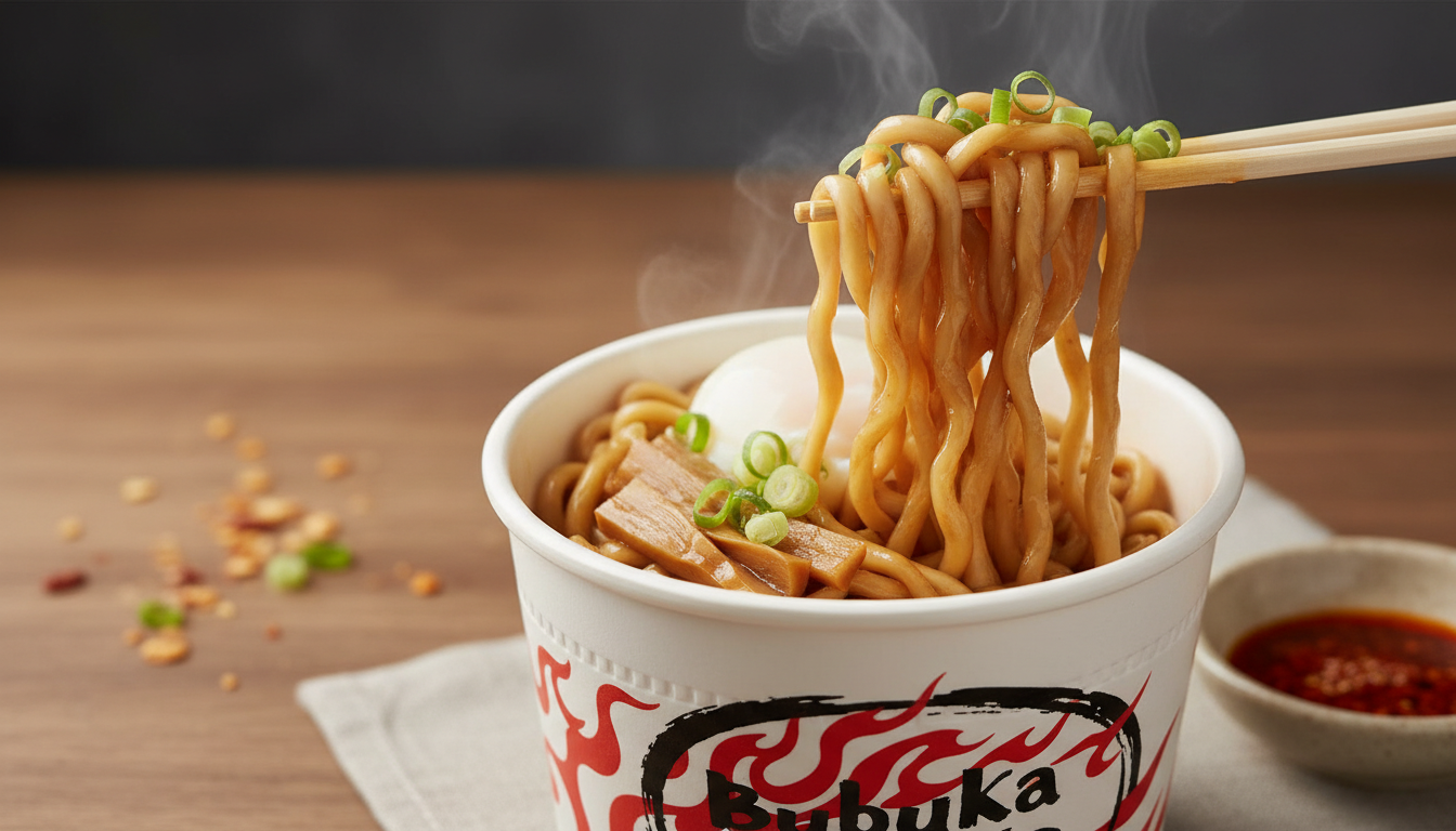 ぶぶか油そばは業界No.1の実力派カップ麺