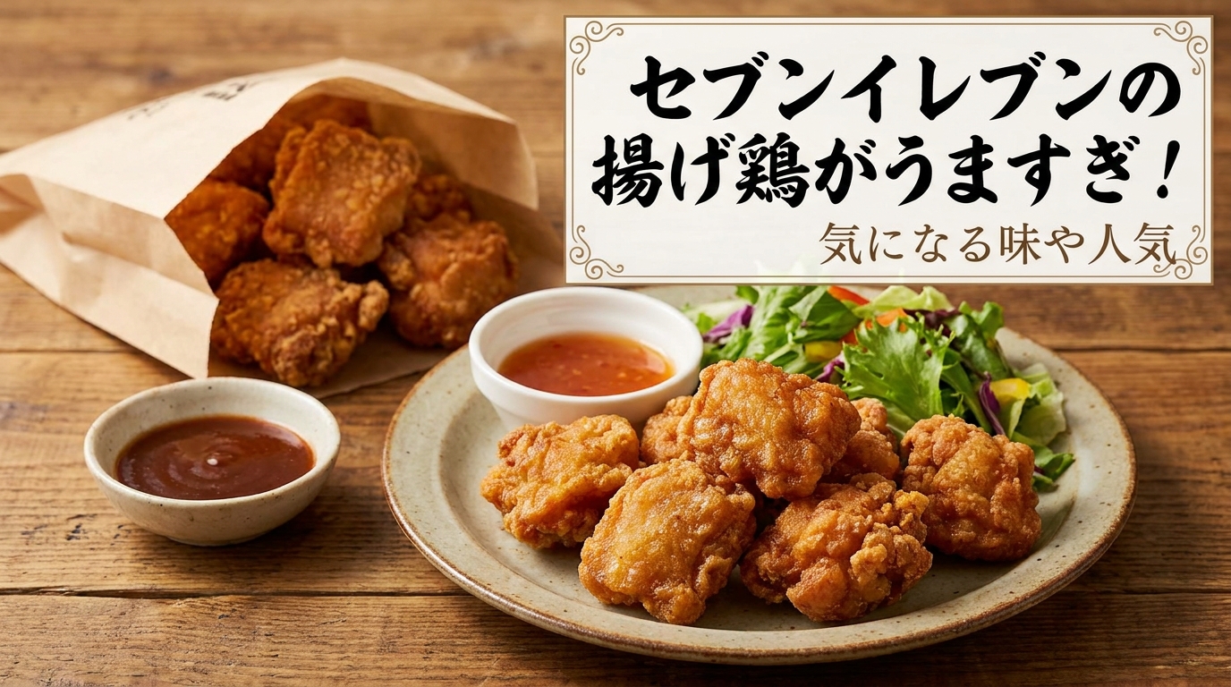 セブンイレブンの揚げ鶏がうますぎ!気になる味や人気の理由を徹底調査!