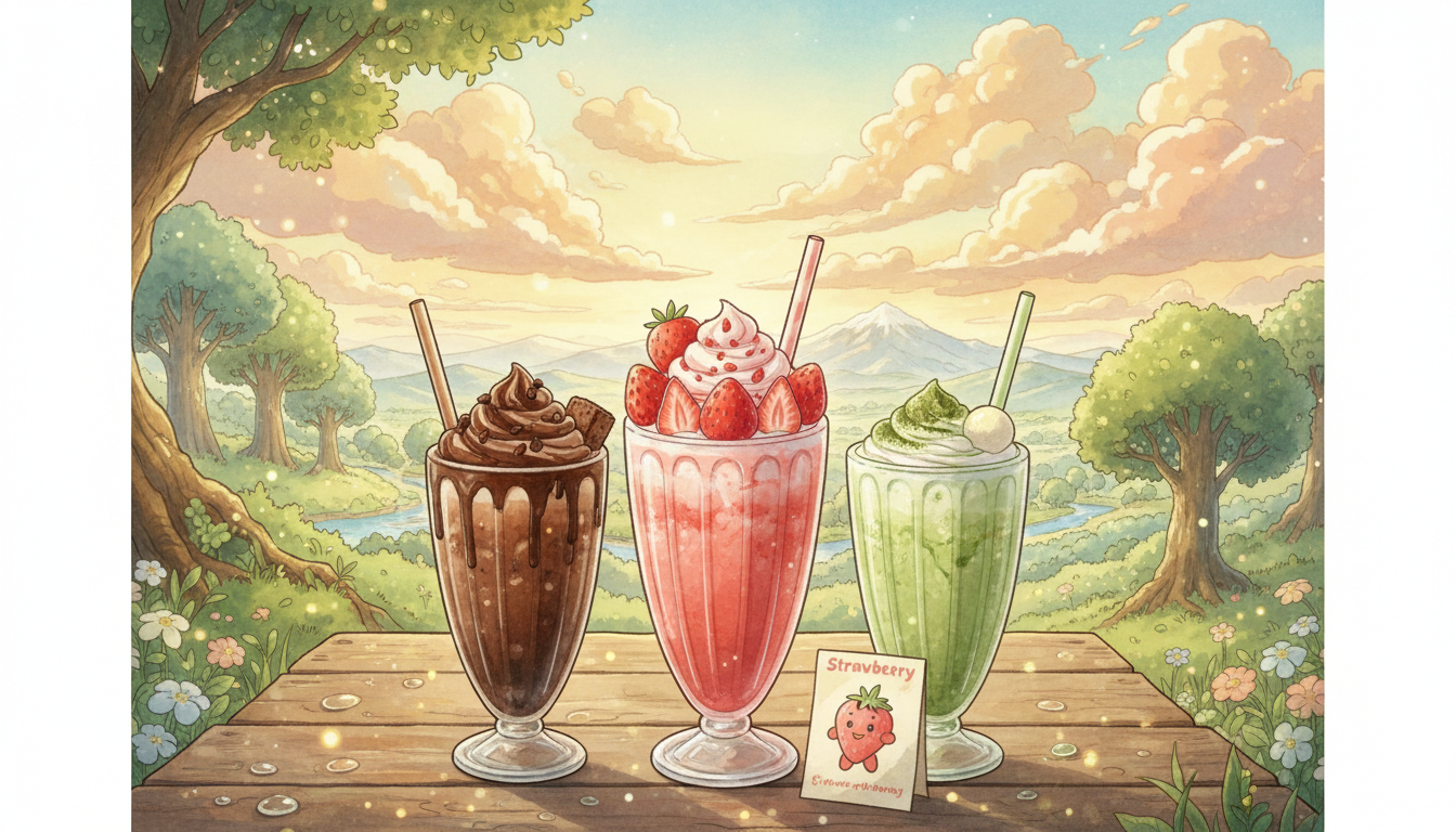 ドミノピザのシェイクで一番美味しいのはリアルストロベリー