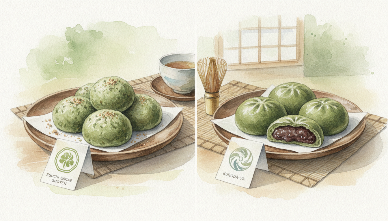 草木饅頭はどっちが美味しい？答えは「好みによる」です