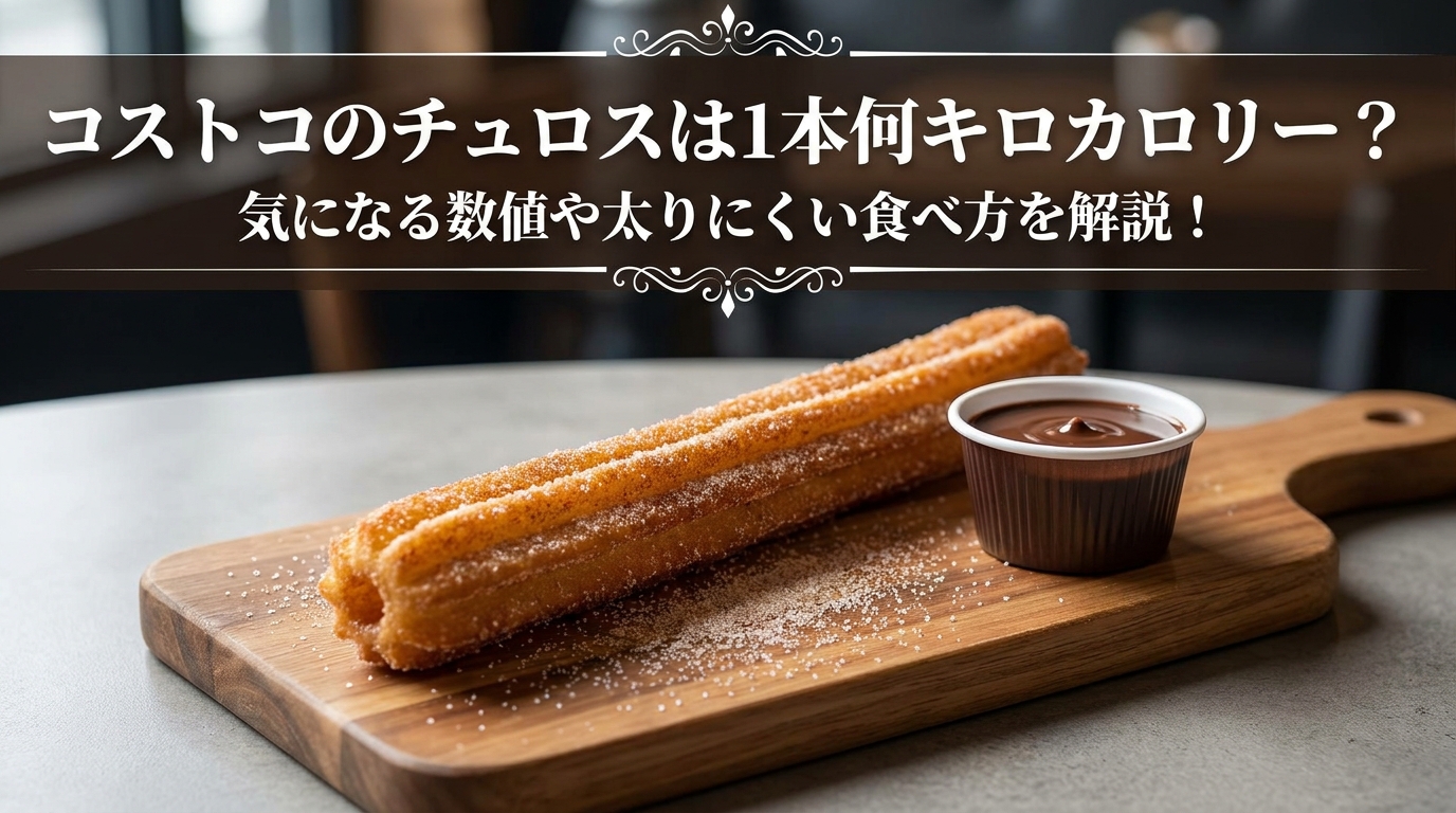 コストコのチュロスは1本何キロカロリー?気になる数値や太りにくい食べ方を解説!