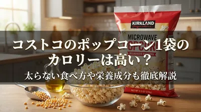コストコのポップコーン1袋のカロリーは高い？太らない食べ方や栄養成分も徹底解説