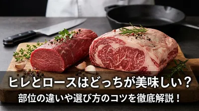 ヒレとロースはどっちが美味しい？部位の違いや選び方のコツを徹底解説！