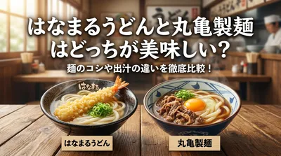 はなまるうどんと丸亀製麺はどっちが美味しい？麺のコシや出汁の違いを徹底比較！