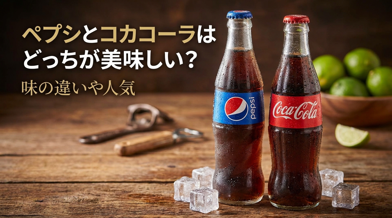 ペプシとコカコーラはどっちが美味しい？味の違いや人気の理由を徹底比較！