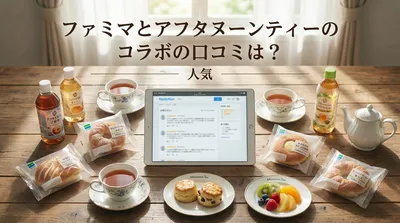 ファミマとアフタヌーンティーのコラボの口コミは？人気の理由やおすすめスイーツも徹底解説！