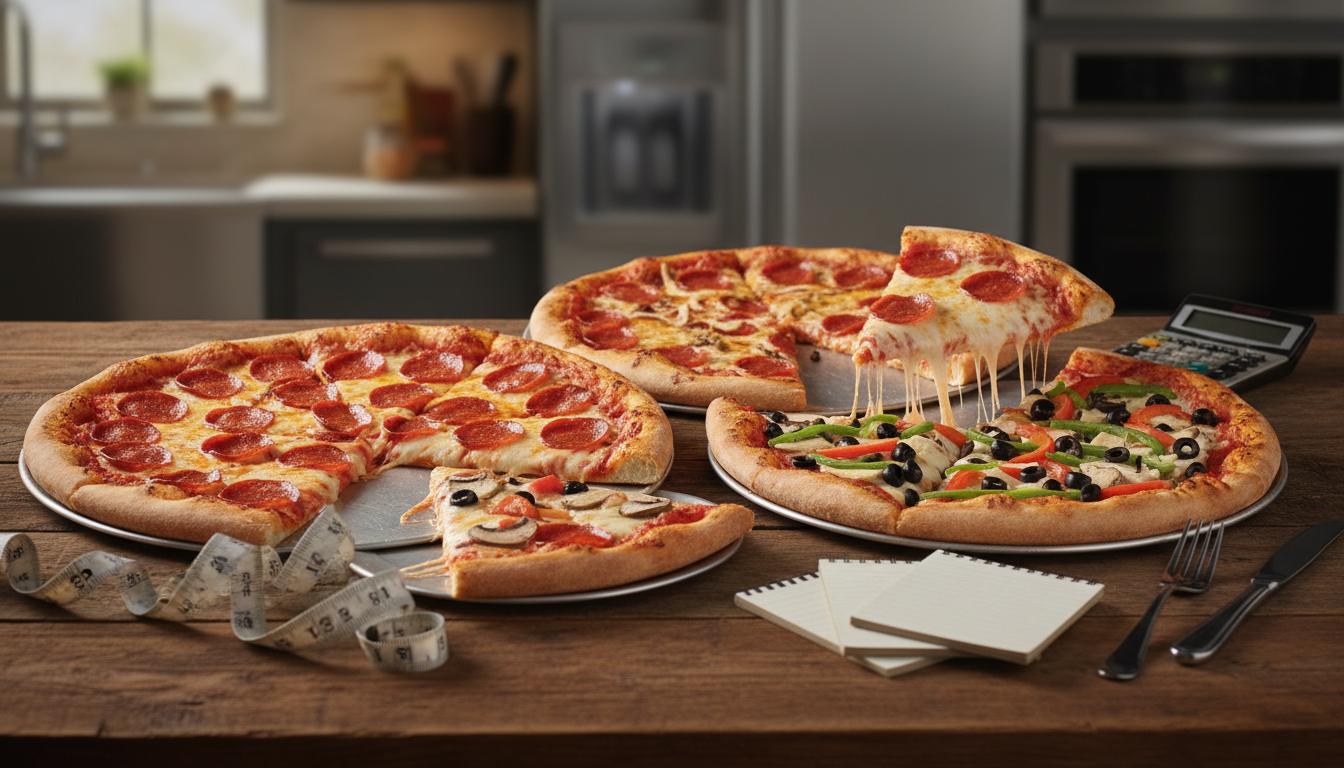 コストコのピザは1スライス456～712kcalの高カロリー食品です