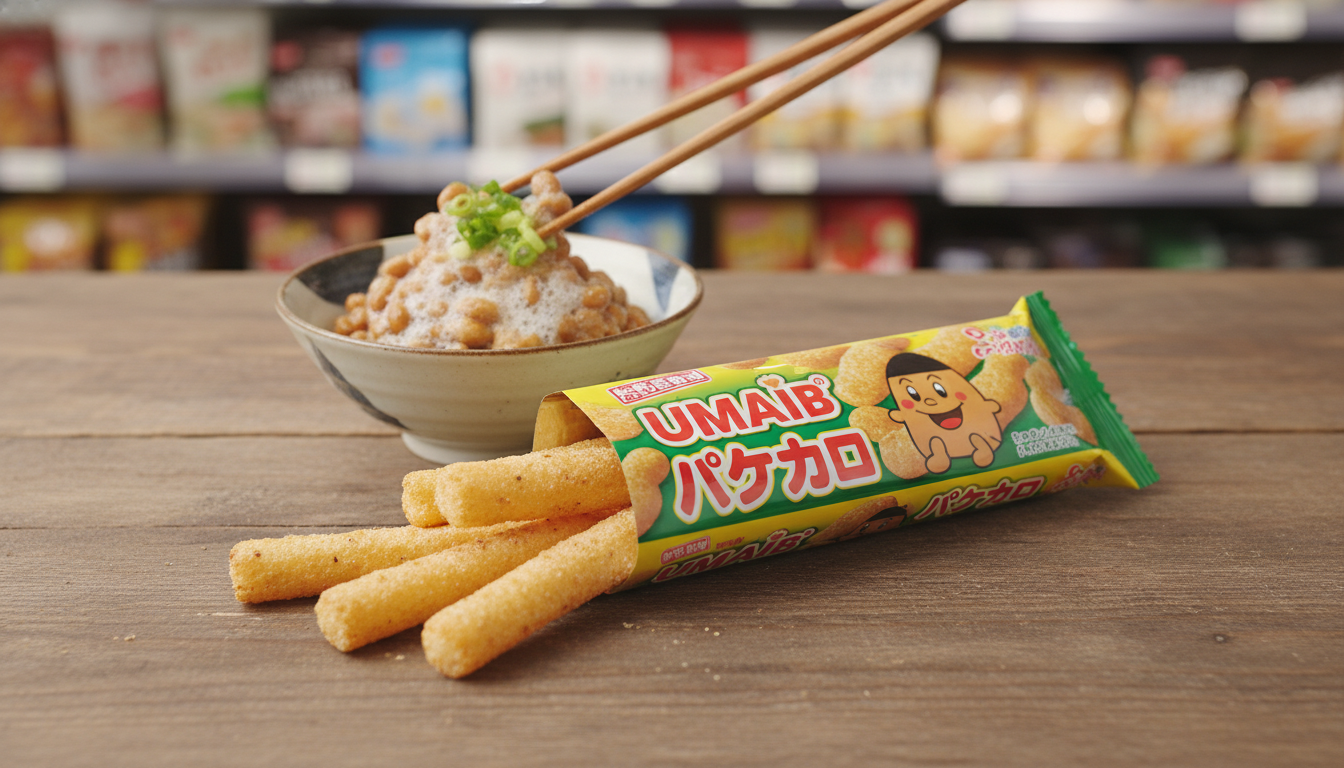 うまい棒納豆味は生産中止ではなく現在も販売中です