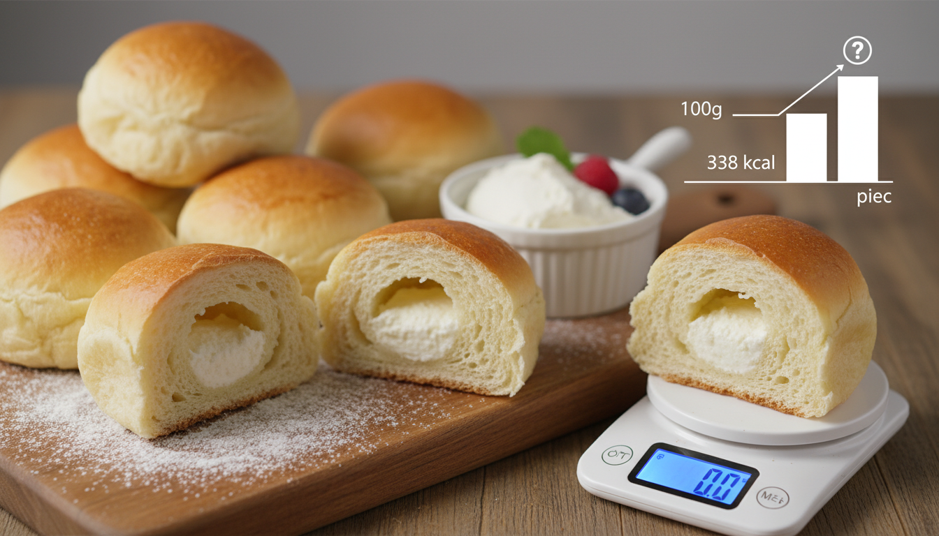 100gあたり約338kcal！1個の重さによってカロリーは大きく変わります