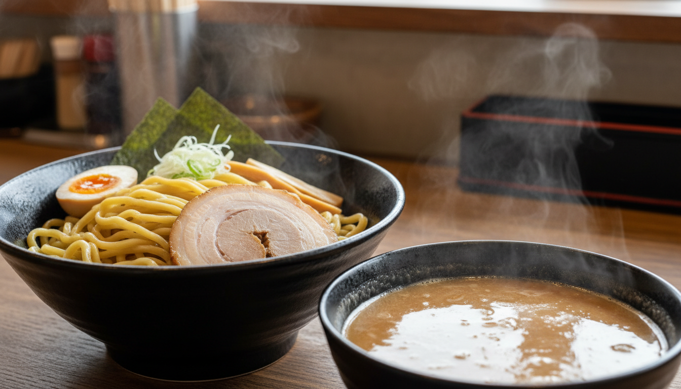 山岡家のつけ麺を「酢抜き」にするだけで豚骨の旨味が爆発します