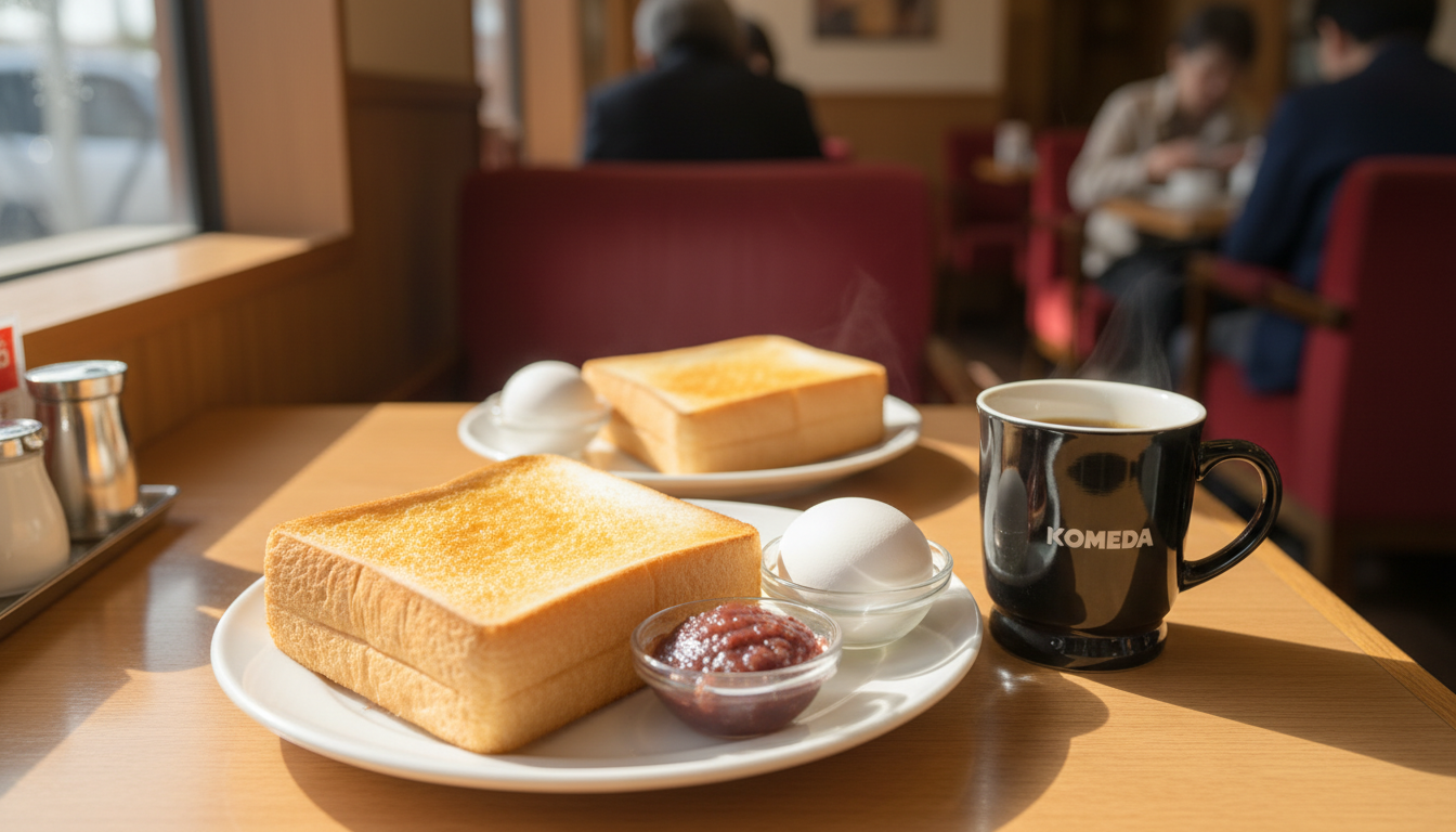 コメダのモーニングでパン追加を頼みたいときの基本ルール