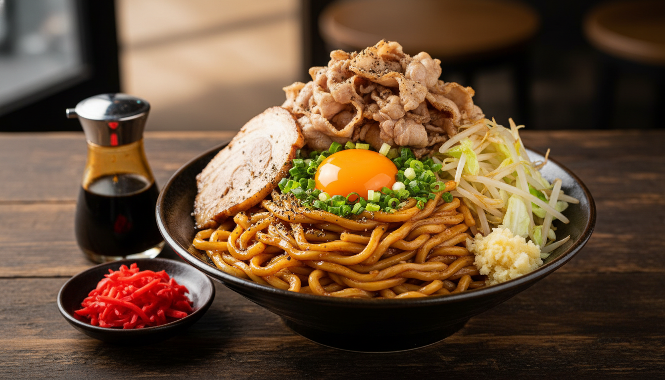 初めてならこれ!豚山の汁なしでおすすめしたい黄金のコール