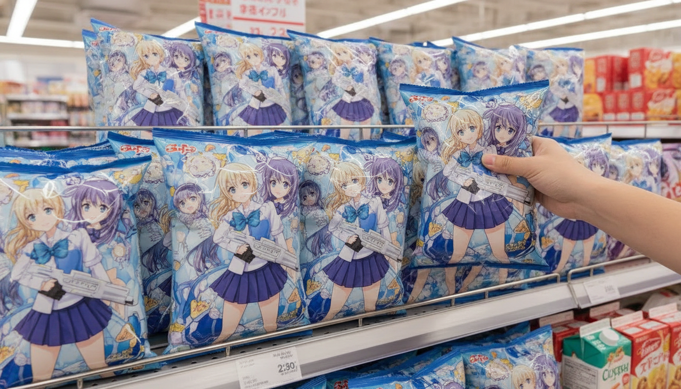 ブルーアーカイブのイタジャガは全国の菓子売り場で幅広く販売されます