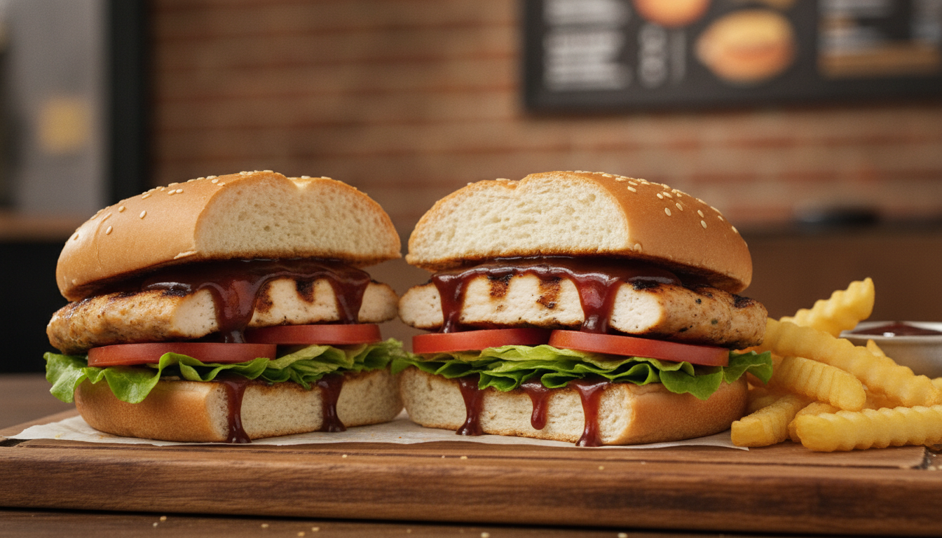 バーガーキングのスモーキーチキンの口コミは味は絶賛でサイズには不満もあり?